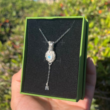Load image into Gallery viewer, Avatea in Rainbow Moonstone Mini Pendant ✵
