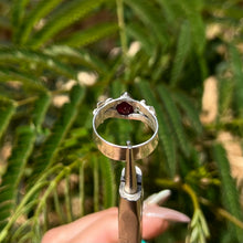 Load image into Gallery viewer, The Scarlet Lily Ring .925 Sterling Silver Size 7 ✵ Ready to Ship ✵
