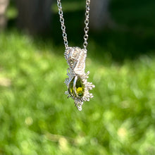 Load image into Gallery viewer, Burning Sol Pendant ✵ Peridot ✵
