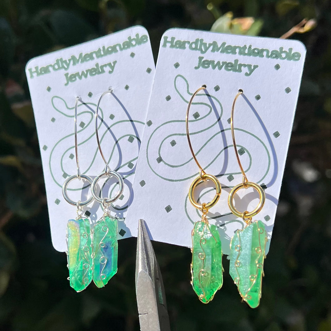 Shego Dangly Earrings ♡