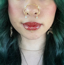 Load image into Gallery viewer, Single Serpent Pierceless Lip Cuff 𓆙
