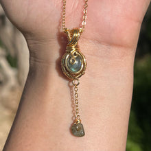 Load image into Gallery viewer, Avatea in Labradorite Mini Pendant ✵
