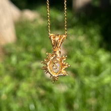 Load image into Gallery viewer, Burning Sol Pendant ✵ Ethiopian Welo Opal ✵
