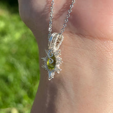 Load image into Gallery viewer, Burning Sol Pendant ✵ Peridot ✵
