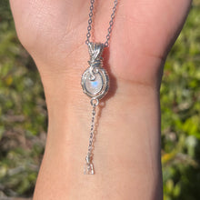 Load image into Gallery viewer, Avatea in Rainbow Moonstone Mini Pendant ✵
