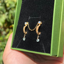 Load image into Gallery viewer, Dangly Pierceless Nose Cuff Chain Duo ♡
