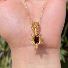 Load image into Gallery viewer, The Eternal Sol Pendant 14K Yellow Gold ✵
