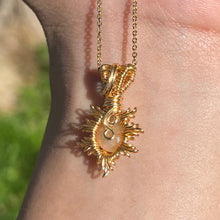Load image into Gallery viewer, Burning Sol Pendant ✵ Ethiopian Welo Opal ✵
