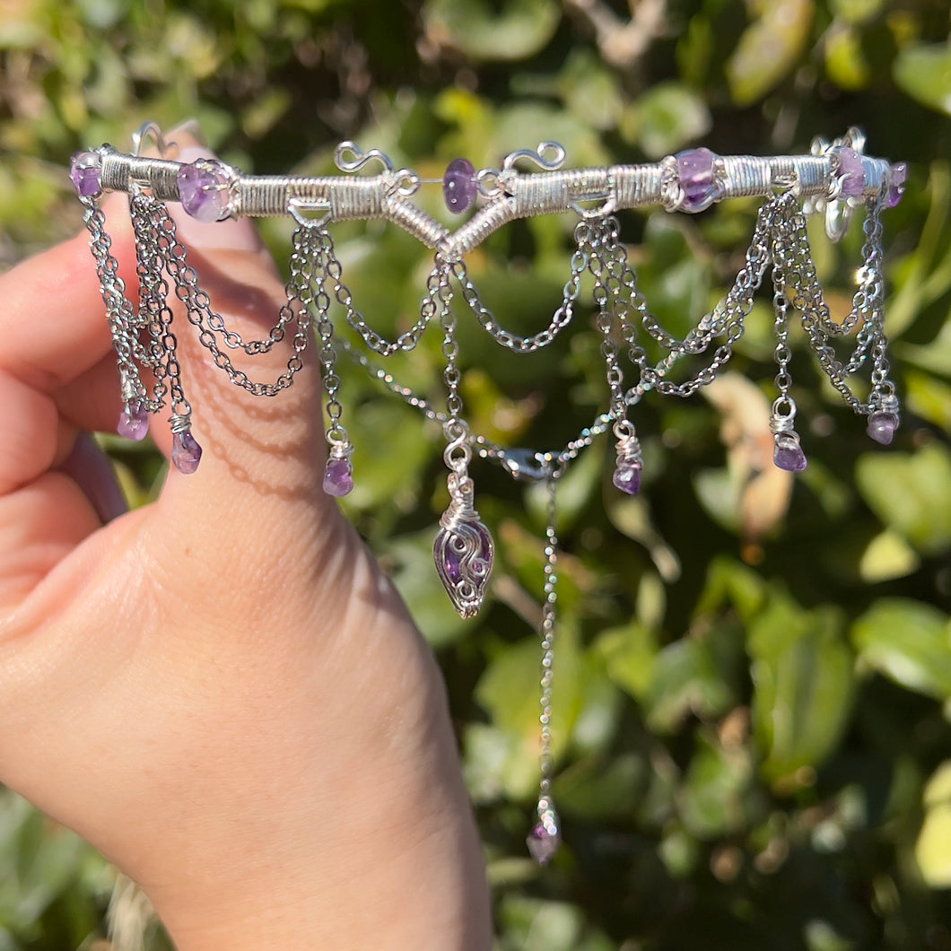 Astraea Choker in Amethyst ✵ Ready to Ship ✵