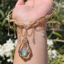 Load image into Gallery viewer, Astraea in Aqua Blue Chalcedony ✵
