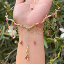 Load image into Gallery viewer, The Eternal Astraea in Pink Tourmaline 14K Yellow Gold ✵

