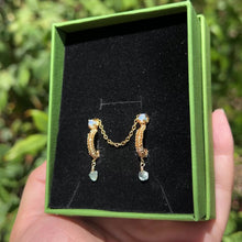 Load and play video in Gallery viewer, Dangly Pierceless Nose Cuff Chain Duo ♡
