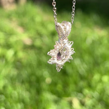 Load and play video in Gallery viewer, Burning Sol Pendant ✵ Rose De France Amethyst ✵

