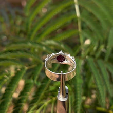 Load and play video in Gallery viewer, The Scarlet Lily Ring .925 Sterling Silver Size 7 ✵ Ready to Ship ✵
