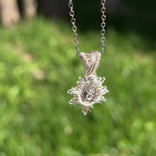 Load and play video in Gallery viewer, Burning Sol Pendant ✵ Rose De France Amethyst ✵
