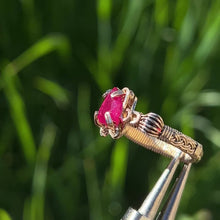 Load and play video in Gallery viewer, The Scarlet Ring Size 6.25 ✵ Ready to Ship ✵
