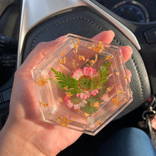 Load image into Gallery viewer, Pink Floral Jewelry/Trinket Box ♡
