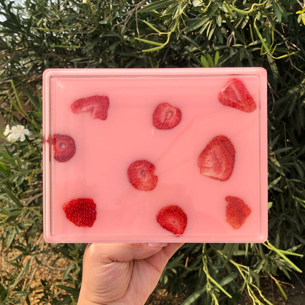 XL Strawberry Milk ♡ Tray ♡