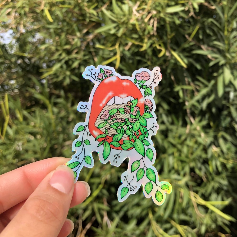 Nature Speaks ♡ Holographic Stickers ♡