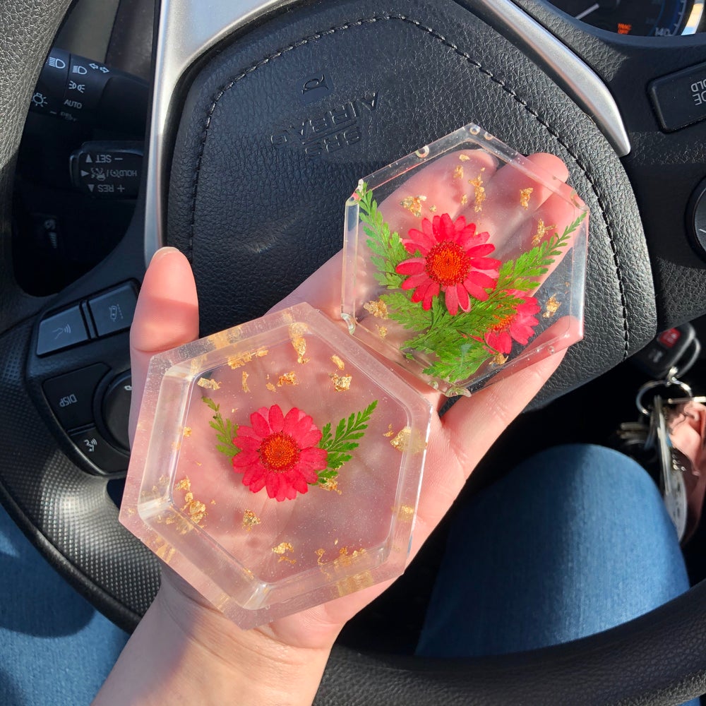 Pink Floral Jewelry/Trinket Box ♡