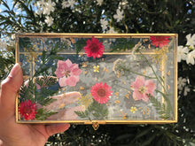 Load image into Gallery viewer, Rosy Red ♡ Floral Jewelry/Keepsake Box ♡
