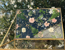 Load image into Gallery viewer, Pink Pleasure ♡ Floral Jewelry/Keepsake Box ♡
