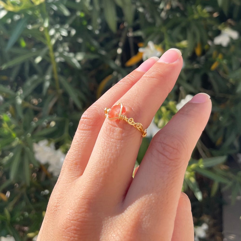 Gold Wire Wrapped Ring ♡ – HardlyMentionable