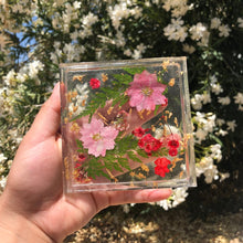 Load image into Gallery viewer, Perfectly Pink ♡ Floral Jewelry/Trinket Dish ♡
