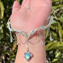 Load image into Gallery viewer, Astraea in Aqua Blue Chalcedony ✵
