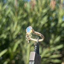 Load image into Gallery viewer, The Eternal Opal Nagini Ring 𓆙
