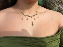 Load image into Gallery viewer, Astraea in Green Tourmaline 14KGF ✵
