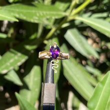 Load image into Gallery viewer, The Eternal Amethyst Nagini Ring𓆙
