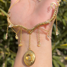 Load image into Gallery viewer, Astraea Locket in Citrine ✵
