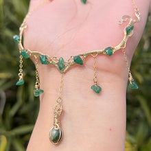 Load image into Gallery viewer, Astraea in Green Tourmaline 14KGF ✵
