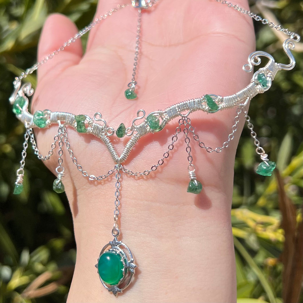 Astraea in Green Onyx ✵ MADE TO ORDER ✵
