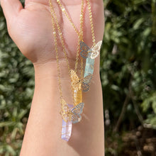Load image into Gallery viewer, Crystal Butterfly Choker ✵
