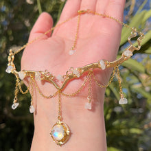 Load image into Gallery viewer, Astraea in Rainbow Moonstone ✵ MADE TO ORDER ✵
